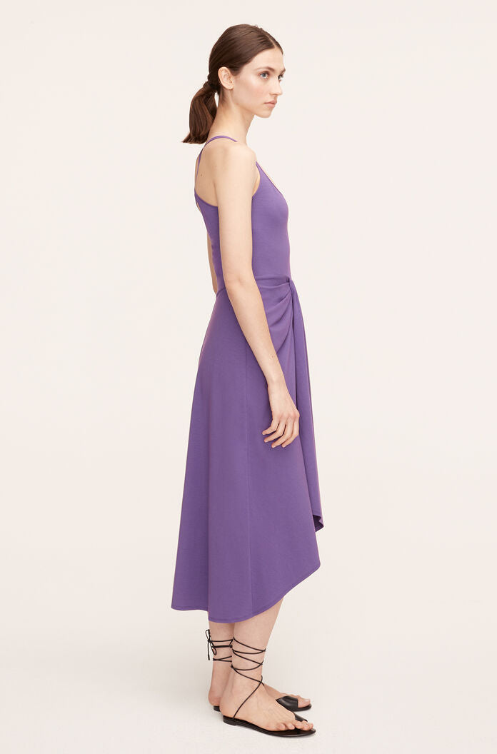  Sarong Drape Dress in Fox Glove by Rebecca Taylor