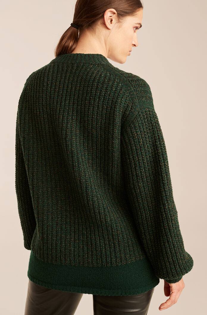  Tweed Crew in Forest Tweed by Rebecca Taylor