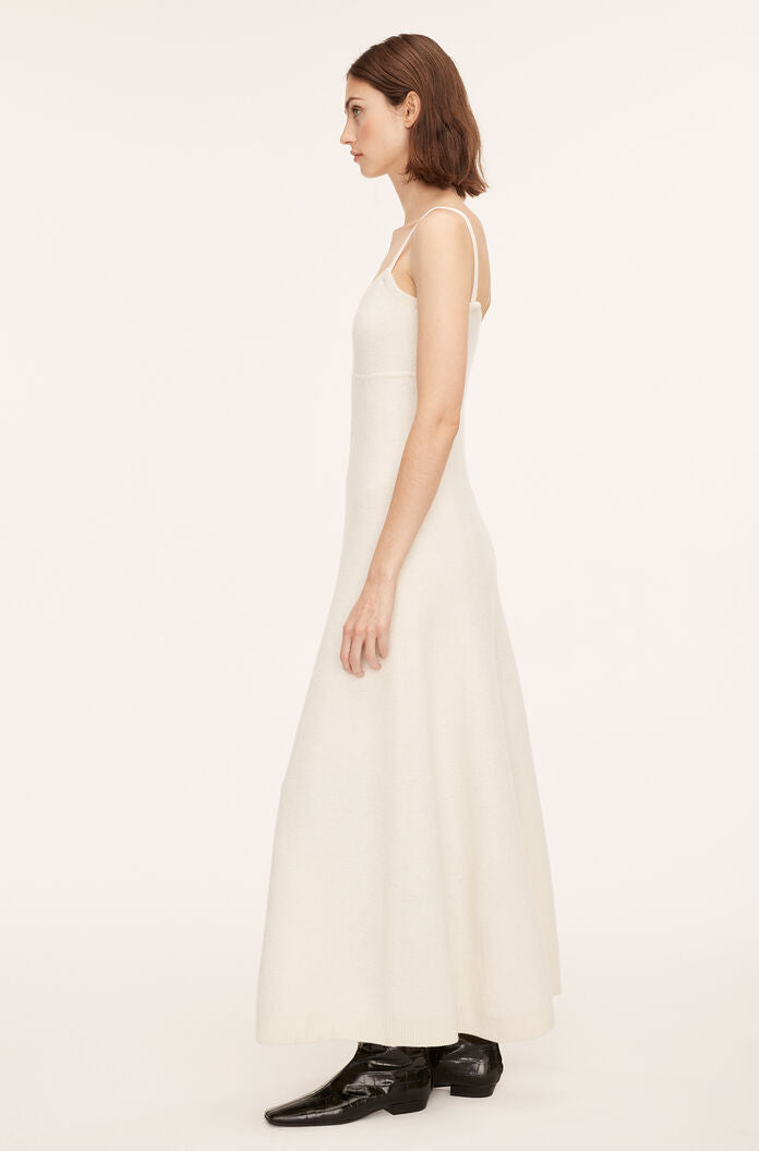  Felted Wool Sweater Dress in Ivory by Rebecca Taylor