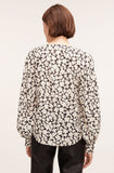 Paige Fleur Drawstring Long Sleeve Blouse