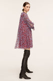 Vera Fleur Chiffon Smocked Dress