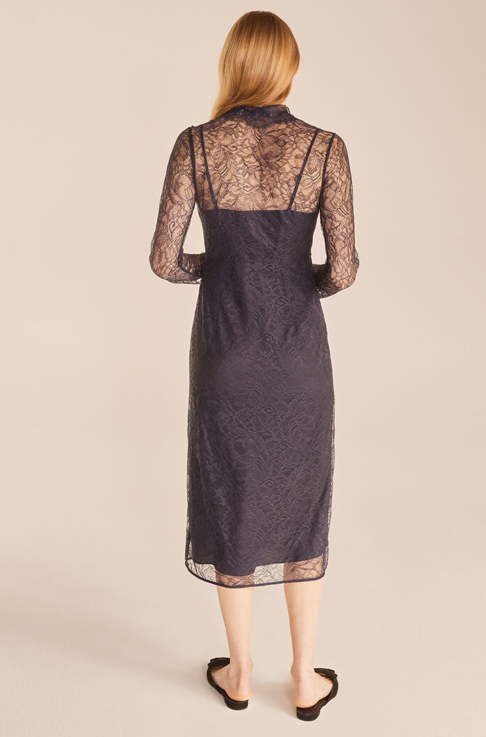 Lace Shirtdress