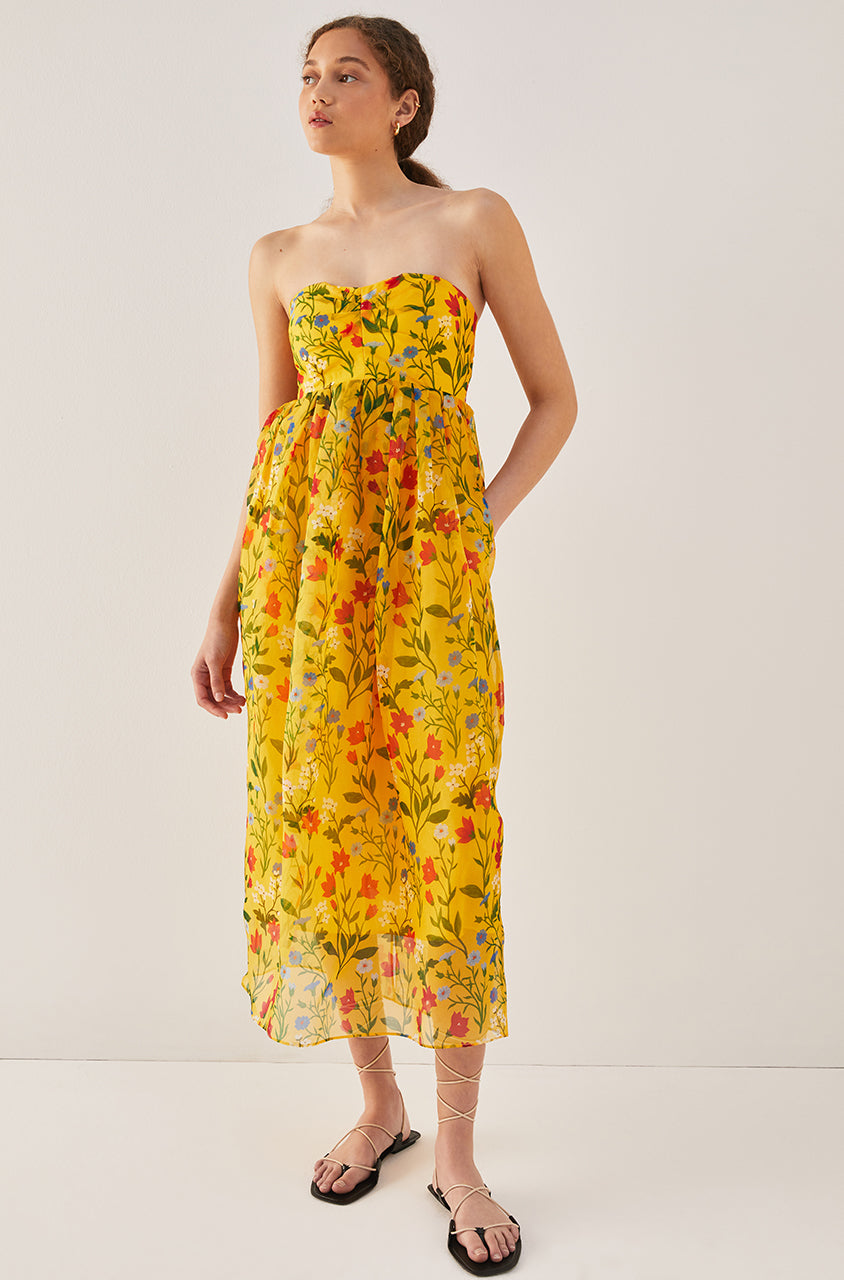 Botanica Fleur Sweetheart Organza Dress